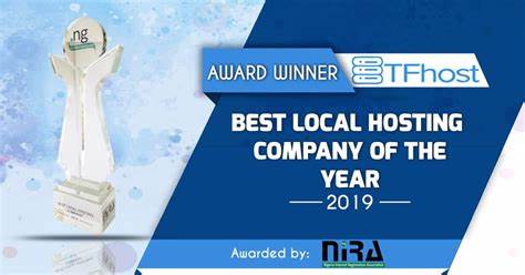 TFhost Retains “Best Local Hosting Company” Title at .ng Awards